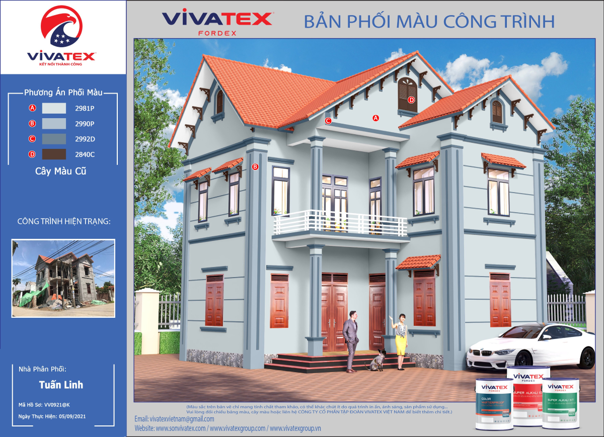 Mẫu phối màu 04